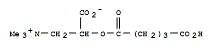 Ethanaminium,2-carboxy-2-(4-carboxy-1-oxobutoxy)-N,N,N-trimethyl-, inner salt