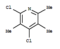Molecular Structure of 109371-17-7 (Pyridine,2,4-dichloro-3,5,6-trimethyl-)