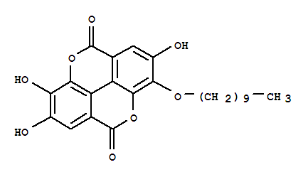 110007-19-7,3-O-decylellagic acid,3-O-decylellagic acid