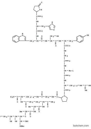 Molecular Structure of 110083-09-5 (LHRH, N-Ac-muramyl-Ala-iso-Glu-LysNH2-)