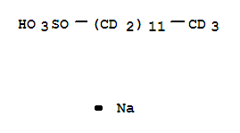 1-Dodecan-1,1,2,2,3,3,4,4,5,5,6,6,7,7,8,8,9,9,10,10,11,11,12,12,12-d25-ol,hydrogen sulfate, sodium salt (1:1)