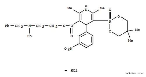 Molecular Structure of 111011-53-1 (EFONIDIPINE HCL)