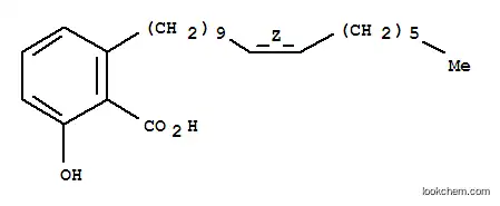 Molecular Structure of 111047-30-4 (Ginkgolic Acid C17:1)