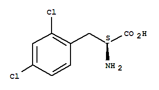 Molecular Structure of 111119-36-9 (L-Phenylalanine,2,4-dichloro-)