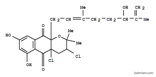 Molecular Structure of 111216-62-7 (napyradiomycin A2)