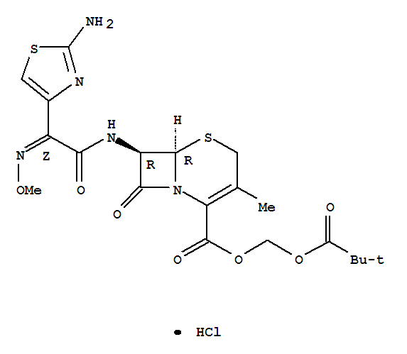 Cefetamet pivoxil hydrochloride(111696-23-2)