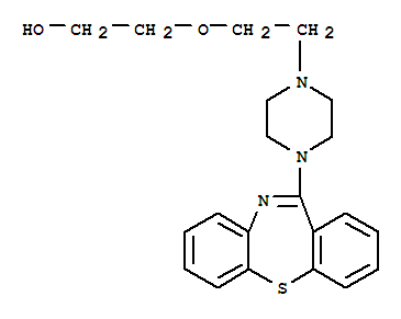 Molecular Structure of 111974-69-7 (Quetiapine)