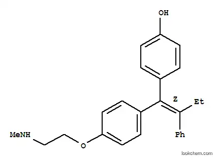 Molecular Structure of 112093-28-4 (Endoxifen)