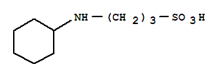 Molecular Structure of 1135-40-6 (1-Propanesulfonic acid,3-(cyclohexylamino)-)
