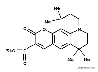 Molecular Structure of 113869-06-0 (Coumarin 314T)