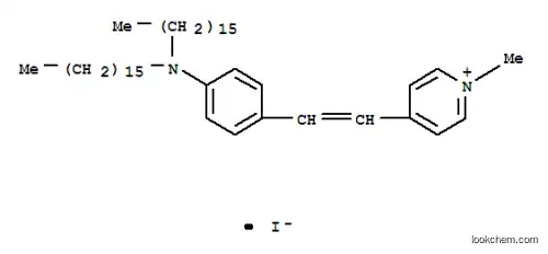 Molecular Structure of 114041-00-8 (4-(4-(DIHEXADECYLAMINO)STYRYL)-N-METHYLPYRIDINIUM IODIDE)