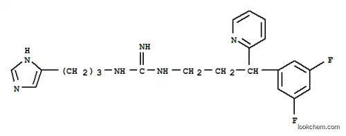 1-[3-(3,5-difluorophenyl)-3-pyridin-2-ylpropyl]-2-[3-(1H-imidazol-5-yl)propyl]guanidine