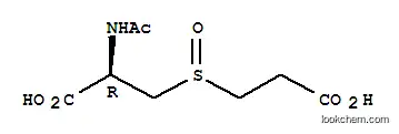 Molecular Structure of 115473-37-5 (N-acetyl-S-(2-carboxyethyl)cysteine sulfoxide)