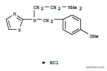 Molecular Structure of 1155-03-9 (Zolamine)