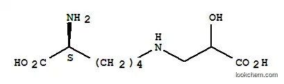 Molecular Structure of 116448-40-9 (3-(N(epsilon)-lysino)lactic acid)