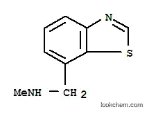 Molecular Structure of 116939-12-9 (7-Benzothiazolemethanamine,N-methyl-(9CI))