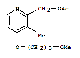 2-(Acetoxymethyl)-4-(3-methoxypropoxy)-3-methylpyridine