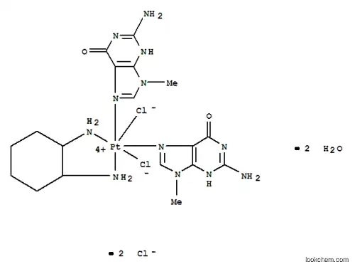 Molecular Structure of 118574-25-7 (Platinum(IV)cyclohexyldiamine-9-methylguanosine dichloride)