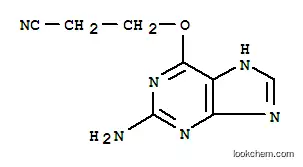 Molecular Structure of 118822-55-2 (O(6)-(2-cyanoethyl)guanine)
