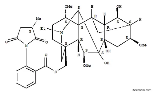 Molecular Structure of 119347-24-9 (14-deacetylnudicauline)