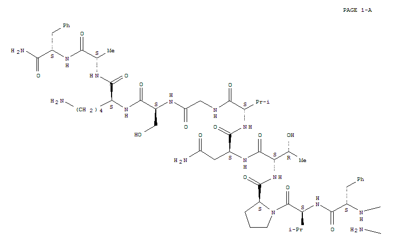 Molecular Structure of 119911-68-1 (8-37-a-Calcitonin gene-related peptide(human))