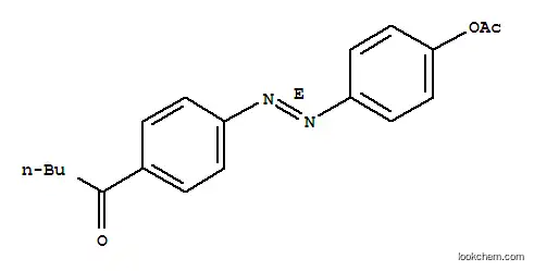 [4-(4-pentanoylphenyl)diazenylphenyl] acetate
