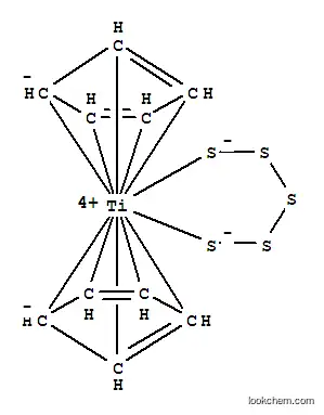 Molecular Structure of 12116-82-4 (BIS(CYCLOPENTADIENYL)TITANIUM PENTASULFIDE)