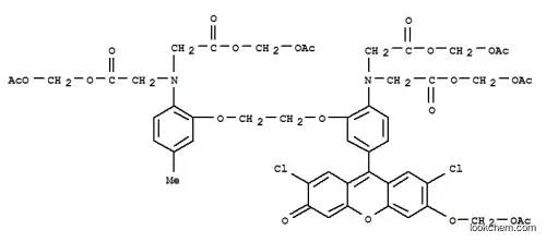 Molecular Structure of 121714-22-5 (Fluo 3-AM)
