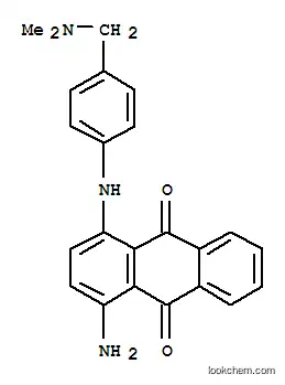 Molecular Structure of 12217-43-5 (1-amino-4-[[4-[(dimethylamino)methyl]phenyl]amino]anthraquinone)