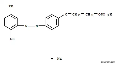 Molecular Structure of 12235-21-1 (sodium 2-[4-[(4-hydroxybiphenyl-3-yl)azo]phenoxy]ethyl sulphate)