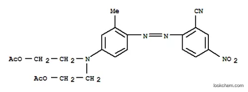 Molecular Structure of 12236-25-8 (Disperse Violet 33)