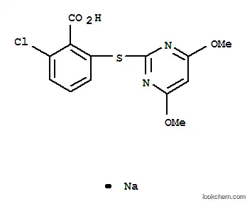 Molecular Structure of 123343-16-8 (Pyrithiobac-sodium)