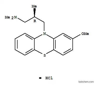 Molecular Structure of 1236-99-3 (Levomepromazine hydrochloride)