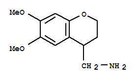 2H-1-Benzopyran-4-methanamine,3,4-dihydro-6,7-dimethoxy-