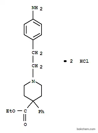 Molecular Structure of 126-12-5 (ANILERIDINE HYDROCHLORIDE CII (250 MG))