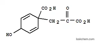Molecular Structure of 126-49-8 (prephenic acid)
