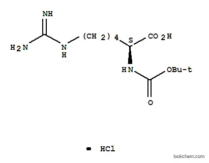 Molecular Structure of 128719-65-3 (BOC-HOARG-OH)