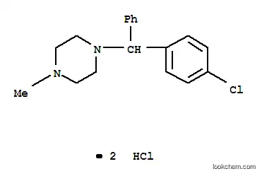 Molecular Structure of 129-71-5 (Chlorcyclizine dihydrochloride)