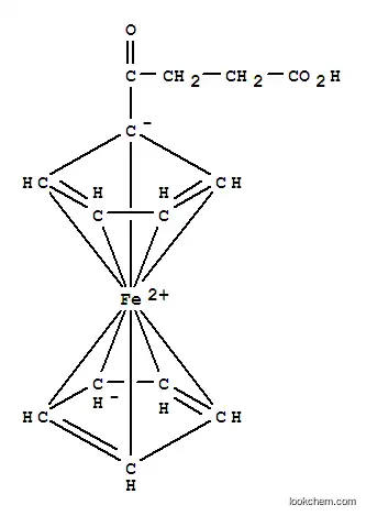 Molecular Structure of 1291-72-1 (3-FERROCENOYLPROPIONIC ACID)