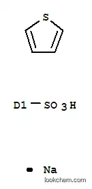 Molecular Structure of 1300-29-4 (sodium thiophene-1-sulphonate)