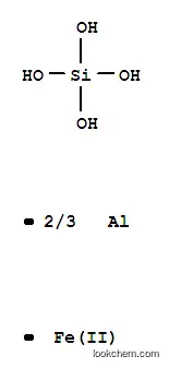 Molecular Structure of 1302-62-1 (Almandine (Al2Fe3(SiO4)3))