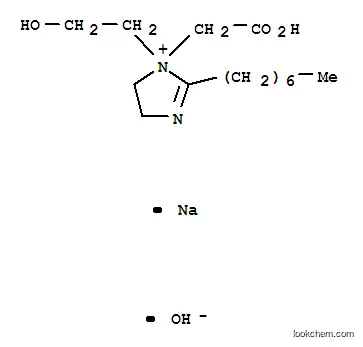 Molecular Structure of 13039-35-5 (1-(carboxylatomethyl)-2-heptyl-1-(2-hydroxyethyl)-2-imidazolinium, sodium salt)