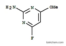 Molecular Structure of 130687-25-1 (2-AMINO-6-FLUORO-4-METHOXYPYRIMIDINE)