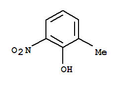 Molecular Structure of 13073-29-5 (Phenol,2-methyl-6-nitro-)
