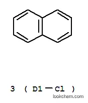 Molecular Structure of 1321-65-9 (trichloronaphthalene)