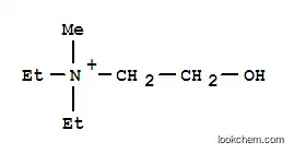 Molecular Structure of 13213-99-5 (diethylcholine)