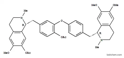 Molecular Structure of 132139-17-4 (O,O-bisacetyldaurisoline)