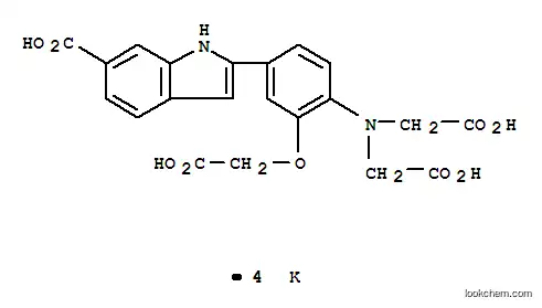 Molecular Structure of 132299-21-9 (INDO 1 TETRAPOTASSIUM SALT)