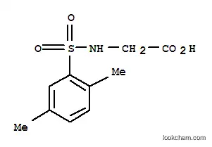 Molecular Structure of 13240-18-1 ((2,5-DIMETHYL-BENZENESULFONYLAMINO)-ACETIC ACID)
