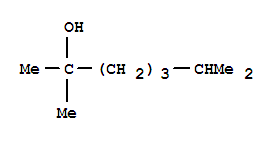 Molecular Structure of 13254-34-7 (2-Heptanol,2,6-dimethyl-)